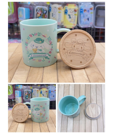 🇯🇵日本直送🇯🇵 Cinnamoroll 玉桂狗陶瓷杯連木蓋