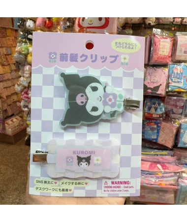 🇯🇵日本直送🇯🇵 Kuromi 髮夾 (一套兩個不同款)