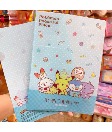 🇰🇷新品直送🇰🇷 比卡超 Pokemon A4 文件夾