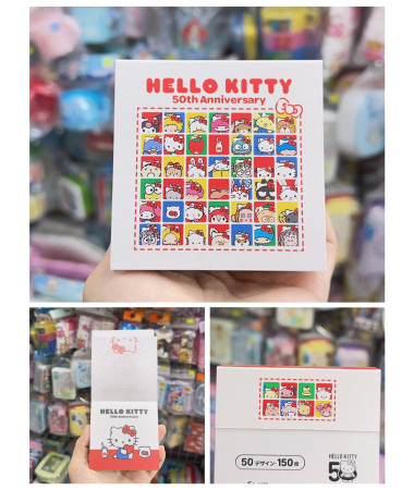 🇯🇵日本直送🇯🇵 Hello Kitty 50週年便條簿