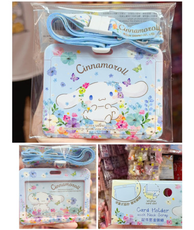 Cinnamoroll 玉桂狗 證件套連掛頸帶 /...