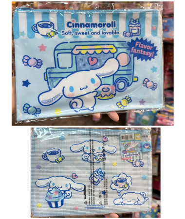 Cinnamoroll 玉桂狗 A5 文件袋 拉鏈文件袋