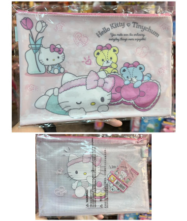 Hello Kitty A5 文件袋 拉鏈文件袋