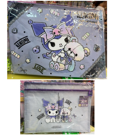 Kuromi  A4 Zip Folder A4...