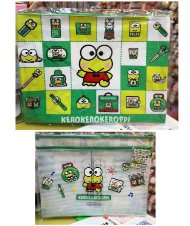 Keroppi  A4 Zip Folder A4...