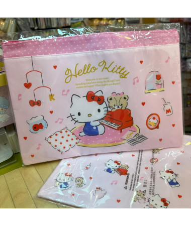 Hello kitty A4 文件袋 / 拉鍊袋