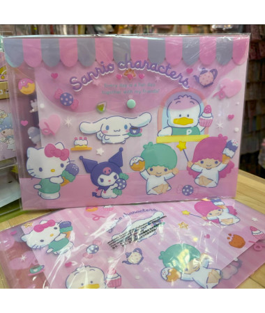 Sanrio character A4 文件袋 膠A4...