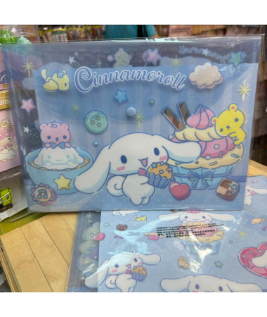 Cinnamoroll 玉桂狗  A4 文件袋 膠A4...