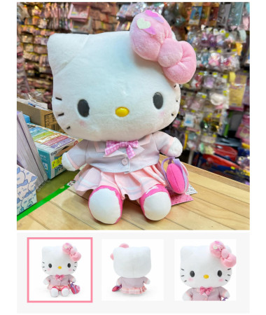 Hello Kitty 校服造型 毛公仔