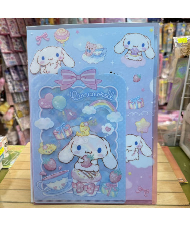 Cinnamoroll 玉桂狗 文件夾套裝 快勞 1套2個