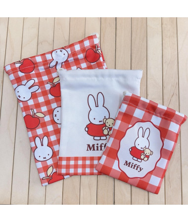 🇯🇵日本直送🇯🇵 Miffy 索繩袋(一套3個不同大小)