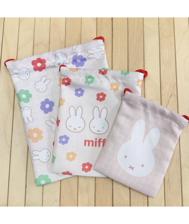 🇯🇵日本直送🇯🇵 Miffy 索繩袋(一套3個不同大小)