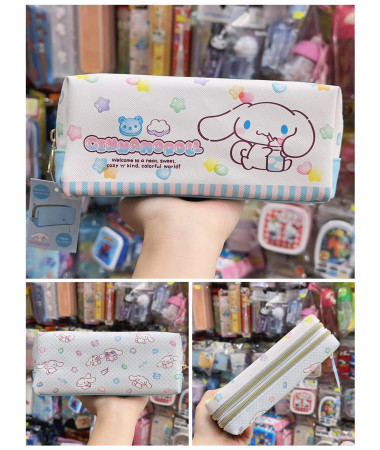 🇯🇵日本直送🇯🇵 Cinnamoroll 玉桂狗雙拉鍊筆袋