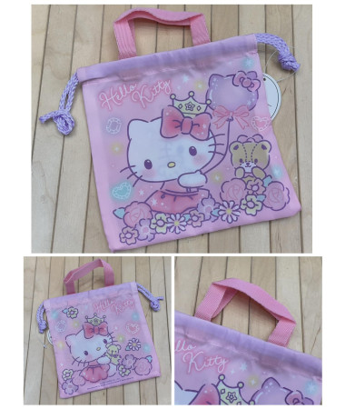 Hello Kitty 手挽索繩袋