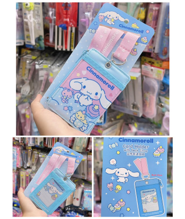 Cinnamoroll 玉桂狗掛頸八達通套/證件咭套連散銀位