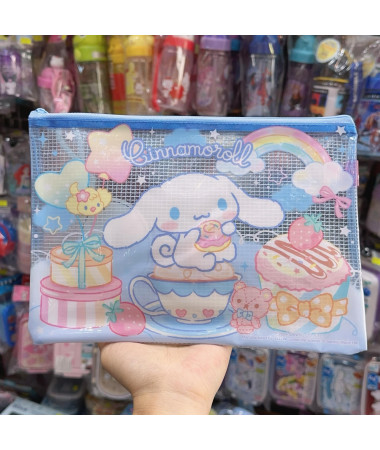 Cinnamoroll 玉桂狗拉鍊文件收納袋(中)