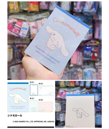 🇯🇵日本直送🇯🇵 Cinnamoroll 玉桂狗便條簿...