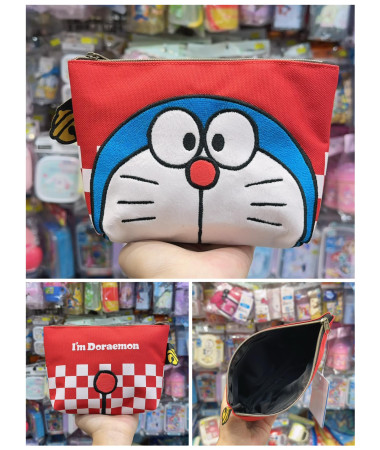 🇯🇵日本直送🇯🇵 Doraemon 多啦A夢拉鍊化妝袋