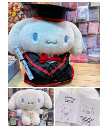 Cinnamoroll 玉桂狗 畢業公仔