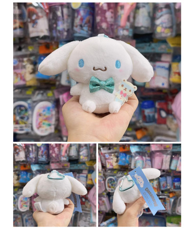 Cinnamoroll 玉桂狗毛公仔匙扣連心心爬山扣