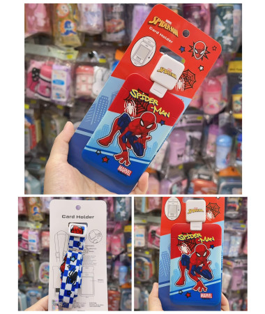 Spider Man 蜘蛛俠掛頸伸縮八達通咭套/證件套