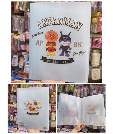 Anpanman 麵包超人 A4 文件冊資料冊(20頁)