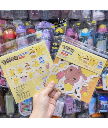 Pokemon 比卡超袋裝貼紙