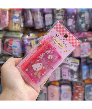 Hello Kitty 多用途迷你拉鍊袋/迷你八達通咭套