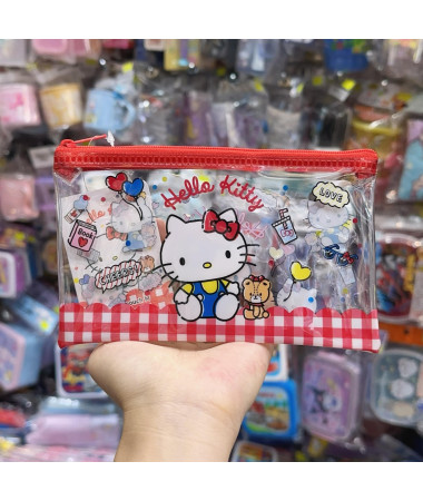 🇯🇵日本直送🇯🇵 Hello Kitty 透明拉鍊袋