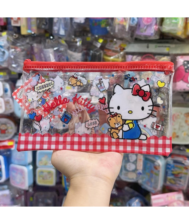 🇯🇵日本直送🇯🇵 Hello Kitty 透明拉鍊袋