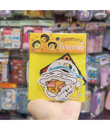 🇯🇵日本直送🇯🇵 Gudetama 蛋黃哥貼紙套裝