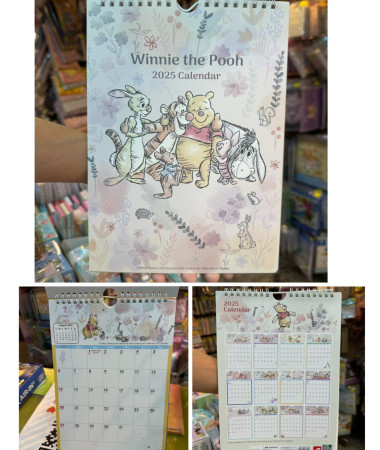 Winnie the Pooh 小熊維尼 2025 年掛曆