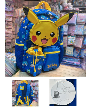 Pokémon 比卡超 小童 背袋 背囊