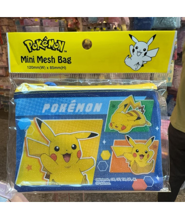 🇭🇰原裝行貨🇭🇰 Pokémon 比卡超 拉鏈袋仔