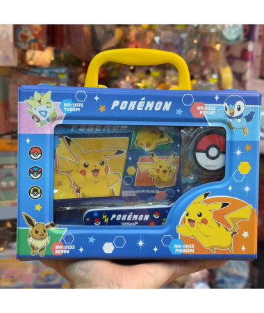 Pokémon 比卡超 文具套裝 連 手挽箱