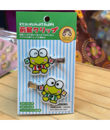 🇯🇵日本直送🇯🇵 Keroppi 青蛙 頭夾 髮夾