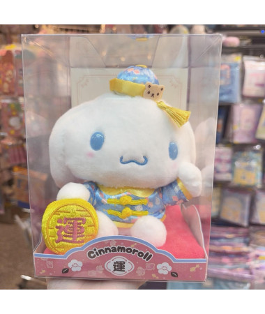 Cinnamoroll 玉桂狗 賀年招財造型毛公仔