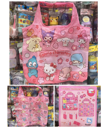 Sanrio Characters 摺疊式購物環保袋