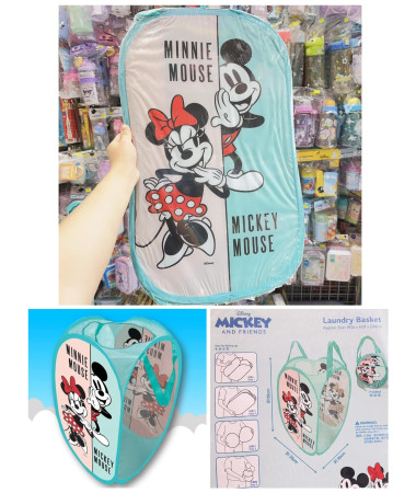 Mickey 折疊式污衣籃