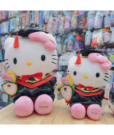 Hello Kitty 畢業公仔