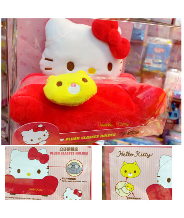 Hello Kitty 眼鏡座；公仔眼鏡座